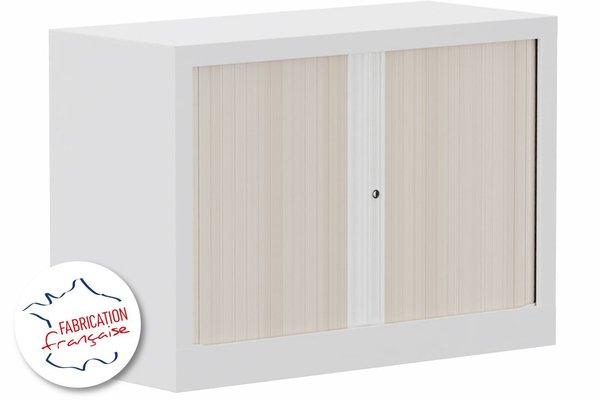 [Pas de famille] - [Pas de sous famille] - Armoire à rideaux H69,5xL100cm 1 tablette