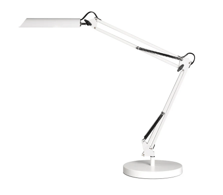 LUMINAIRES - Lampes - Lampe LED avec luminosité réglable sur 3 niveaux avec socle et pince coloris Blanc