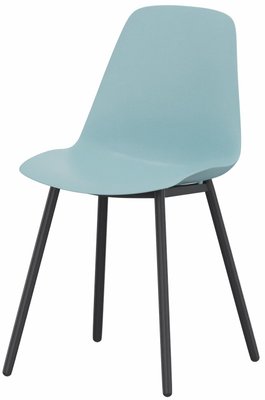 CHAISES ET TABOURETS - Pour tables standards, ht 75 cm, piétement 4 pieds - PETALE Chaise L.44xP.53.5xH.80.5cm-hauteur assise 47cm