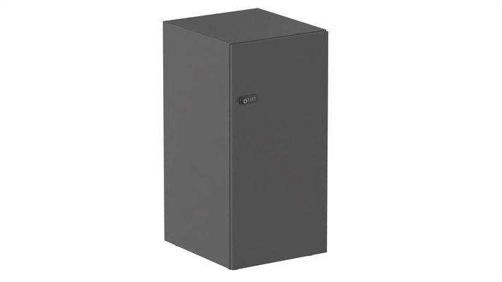 CASIERS - 1 case - Meuble à cases H.92xL.45xP.50cm - 1 case H86cm. porte pleine. serrure à code