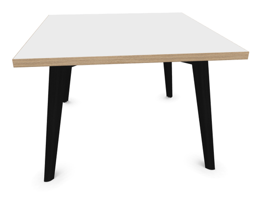 TABLES BASSES - Pieds bois - MELODY table basse carrée 70x70cm, hauteur 48cm
