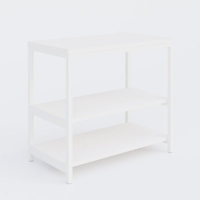 [Pas de famille] - [Pas de sous famille] - Desserte sur patin hauteur 72 cm largeur 80cm profondeur 42cm.