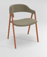 POPEYE Chaise L.53xP.43xH.77.5cm-hauteur assise 46cm