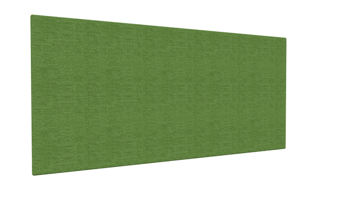 PANNEAUX ACOUSTIQUES - Pour plafond ou mur suspendu - SQUARE panneau acoustique L.40xP.80cm ép. 40mm. tissu BERTA coloris vert