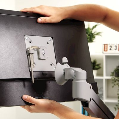 ACCESSOIRES - ACCESSOIRES  - BRAS PORTE-ECRANS DOUBLE SONIK - GRIS