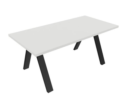 [Pas de famille] - [Pas de sous famille] - X3 Plan Manager 180x90cm. Plateau Blanc et piètement Noir.