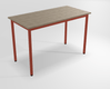 DECO Table forme rectangulaire L.120xP.60xH.75cm