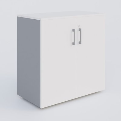 [Pas de famille] - [Pas de sous famille] - Armoire avec portes tablettes mélaminé 80x42x72 cm