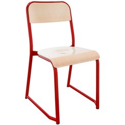SCOLAIRE - Apprendre - Chaise TRÉVISE 4 pieds - T6