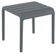 Table basse de jardin Garden - dimensions L.42 x P.41 x Ht.40 - Coloris anthracite