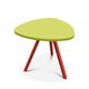 TRIUM Table basse forme triangulaire L.50xP.50xH.40cm