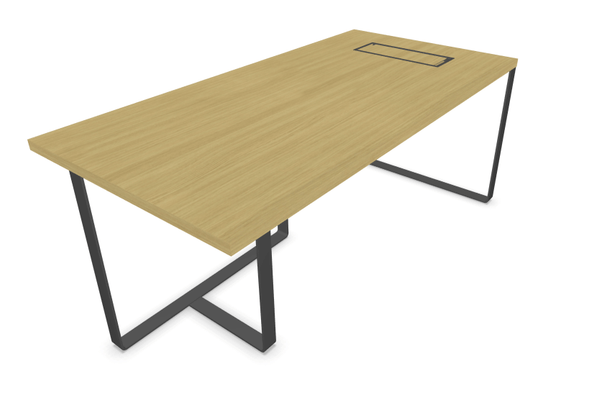 Gamme P1 - Tables de bureau - P1 Table de bureau 180x90cm - top access à droite - sans voile de fond.
