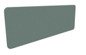 Panneau-écran SUPER ACOUSTIQUE H53cm poste solo L.160cm- tissu STEP Mélange de vert mentholé clair