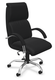 MERCURE Fauteuil Manager basculant centré, Assise et dossier Tissu Xtreme coloris noir