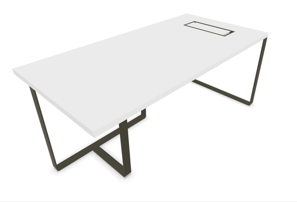 Gamme P1 - Tables de bureau - P1 Table de bureau 180x90cm - top access à droite - sans voile de fond.