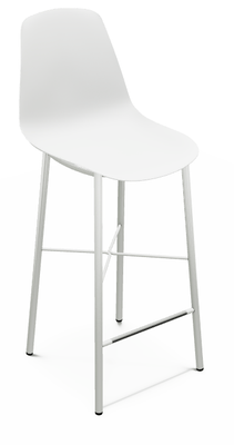 CHAISES ET TABOURETS - Pour tables hauteur 90 cm - DIXIE Chaise haute L.44xP.52xH.101.5cm-hauteur assise 65cm.