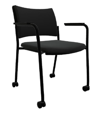 a definir - a definir - ZEN TISSU fauteuil 4 pieds sur roulettes