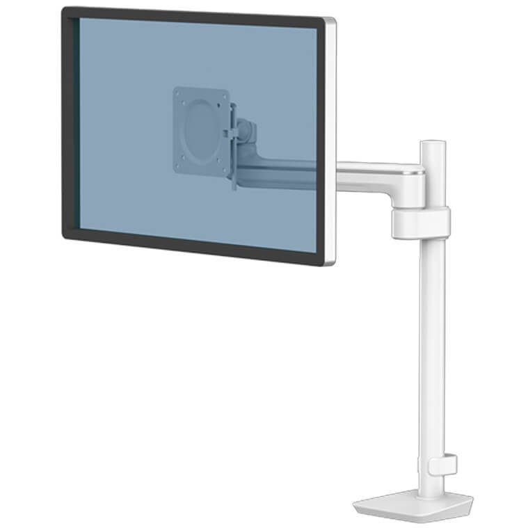 BRAS PORTE-ECRAN 1F FOLLO - BLANC