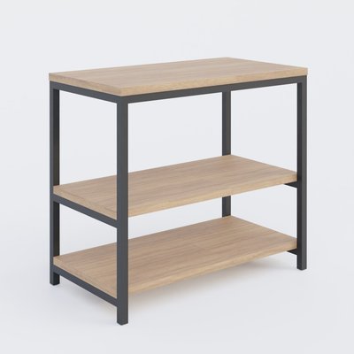 [Pas de famille] - [Pas de sous famille] - Desserte sur patin hauteur 72 cm largeur 80cm profondeur 42cm.