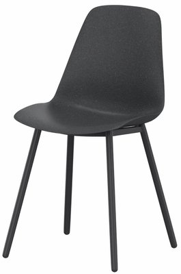 CHAISES ET TABOURETS - Pour tables standards, ht 75 cm, piétement 4 pieds - PETALE Chaise L.44xP.53.5xH.80.5cm-hauteur assise 47cm