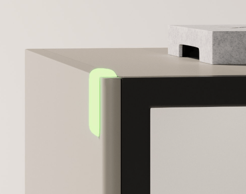 [Pas de famille] - [Pas de sous famille] - Cabine acoustique SPIX 1  « Vendu Avec banquette », Hauteur : 2265 mm Largeur : 1400 mm Profondeur : 1250 mm