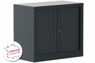 [Pas de famille] - [Pas de sous famille] - Armoire à rideaux H69,5xL80cm 1 tablette