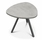 TRIUM Table basse forme triangulaire L.50xP.50xH.45cm