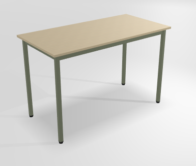 TABLES POLYVALENTES - Dimensions : L.120xl.60xH.75 - DECO Table forme rectangulaire L.120xP.60xH.75cm