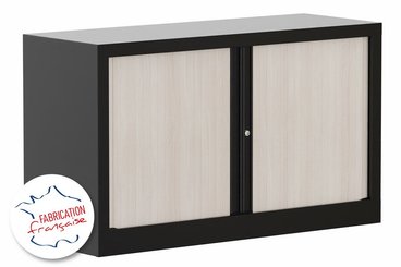 [Pas de famille] - [Pas de sous famille] - Armoire à rideaux H69,5xL120cm