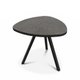 TRIUM Table basse forme triangulaire L.50xP.50xH.40cm