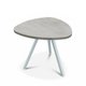 TRIUM Table basse forme triangulaire L.50xP.50xH.40cm