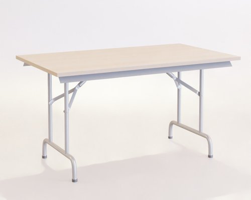 TABLES PLIANTES - 120x80xHt.75 - Table pliante Easy 120x80 cm acacia / structure aluminium