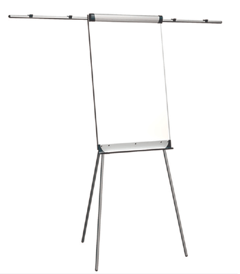 TABLEAUX / CHEVALETS / VITRINES - Chevalets - Chevalet sur pied H186xL67cm, fond tôle laquée bl effacable à sec et magnétique - PRIX HORS INSTALLATION