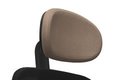MISTRAL-Têtière réglable en hauteur et profondeur - coque coloris noir TISSU BNK 1008