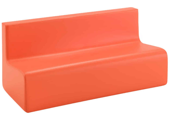 CRECHE ET MATERNELLE  - Poufs - Tapis Chauffeuses LUTINS - Chauffeuse 3 places H 32 - Clémentine