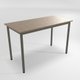DECO Table forme rectangulaire L.120xP.60xH.75cm