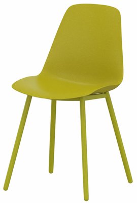 CHAISES ET TABOURETS - Pour tables standards, ht 75 cm, piétement 4 pieds - PETALE Chaise L.44xP.53.5xH.80.5cm-hauteur assise 47cm