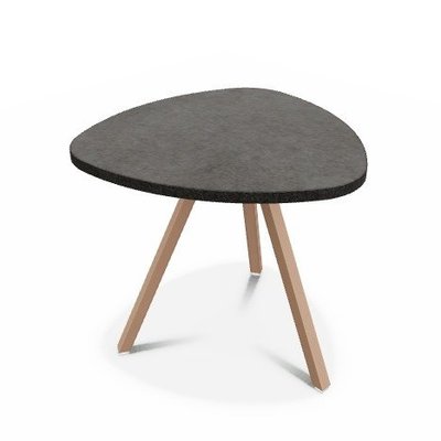 TABLES BASSES - Trium - TRIUM Table basse forme triangulaire L.50xP.50xH.40cm