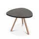 TRIUM Table basse forme triangulaire L.50xP.50xH.40cm