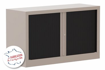 [Pas de famille] - [Pas de sous famille] - Armoire à rideaux H69,5xL120cm
