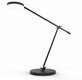 LIGHT Lampe de bureau LED à détection de présence, double bras et tête orientable, noir