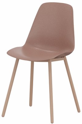 CHAISES ET TABOURETS - Pour tables standards, ht 75 cm, piétement 4 pieds - PETALE Chaise L.44xP.53.5xH.80.5cm-hauteur assise 47cm