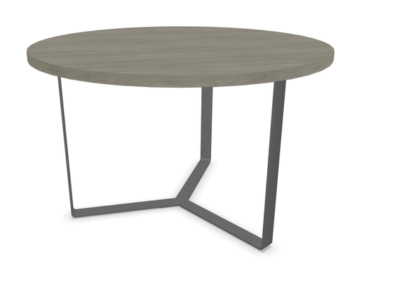 Gamme P1 - Tables de réunion - P1 Table ronde diamètre 120cm sur pied central