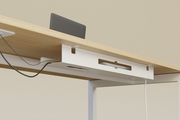 [Pas de famille] - [Pas de sous famille] - Goulotte UNIVERSELLE Longeur 800 x profondeur 125 mm x hauteur 750 mm finition Blanc