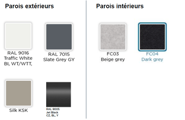 [Pas de famille] - [Pas de sous famille] - Cabine acoustique SPIX 1  « Vendu Avec banquette », Hauteur : 2265 mm Largeur : 1400 mm Profondeur : 1250 mm
