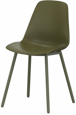 CHAISES ET TABOURETS - Pour tables standards, ht 75 cm, piétement 4 pieds - PETALE Chaise L.44xP.53.5xH.80.5cm-hauteur assise 47cm