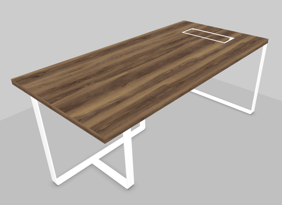 Gamme P1 - Tables de bureau - P1 Table de bureau 180x90cm - top access à droite - sans voile de fond.
