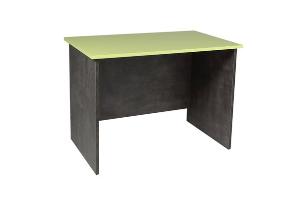 SCOLAIRE - Se Reposer - Bureau TERRA plat. ép.21 mm strat. chant ABS panneau méla. - 120x60cm - T6