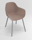 COCOON 4P Chaise 4 pieds. L.56xP.59xH.82cm-hauteur assise 46cm.