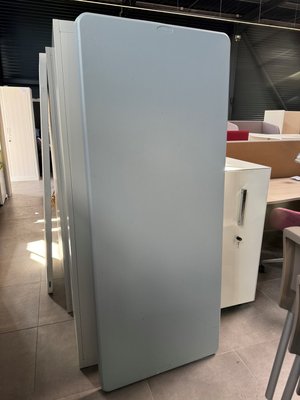 DESTOCKAGE - Bureau - Table pliante 183 x 75 cm plateau gris